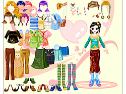 Click to Play Dounia Dressup