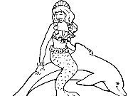 Click to Play Coloring Mermaids - Sirens -1