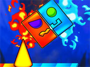 Click to Play Fire And Water Geometry Dash