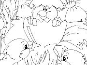 Click to Play Kid's coloring: A little surprise for You