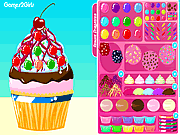 Click to Play Glossy Cupcake