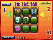 Click to Play Numeric Tic Tac Toe