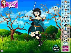 Click to Play Samurai Warrior Doll