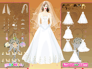 Click to Play Butterfly Princess Bride Dress Up
