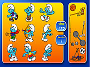 Click to Play Smurfs Sports Pairs