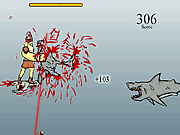Click to Play Super Viking Shark Punch