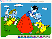Click to Play Snow White Painting