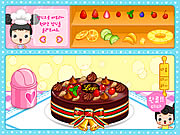 Click to Play Fruit Cake Decoration