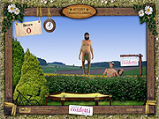 Click to Play Nudist Trampolining