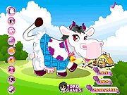 Click to Play Farm Cow Dressup