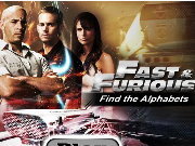 Click to Play Fast and Furious Find the Alphabets