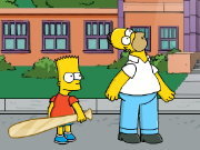 Click to Play Kick Ass Homer