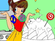 Click to Play Kid's coloring: My cake