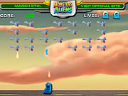 Click to Play Monsters Vs Aliens Galaxhar Attacks