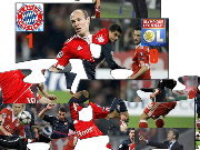 Click to Play FC Bayerrn Munchen 1 - Olympique Lyonnais 0 Puzzle