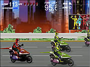 Click to Play Power Rangers - Moto Race