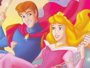 Click to Play Princess Aurora online coloring page